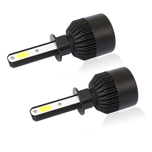 ไฟหน้ารถยนต์ LED S2 รุ่น H1 H3 H4 H7 H11 899 9005 9006 สีดำ อายุการใช้งาน 50000 ชั่วโมง ใช้ได้กับรถยนต์ทั่วไป - Product Image 4