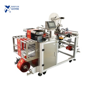 NY-816 Plat Boven Oppervlak Etiketteermachine Met Datum Afdrukken Voor Web Stretch Film Zakwikkeling Afwikkelmachine - Product Image 4