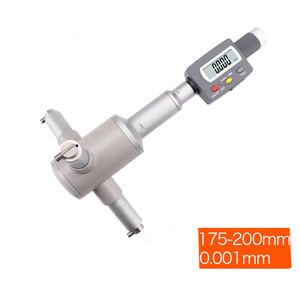 Micrometro digitale Ultra-preciso a tre mascelle con ampio Display digitale e porta di uscita dati per applicazioni ingegneristiche - Product Image 2