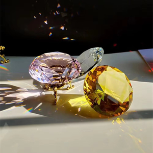 Pisapapeles de <span class=keywords><strong>Cristal</strong></span> con Forma de Diamante en 10 Colores, Adorno Decorativo de <span class=keywords><strong>Cristal</strong></span> Tallado, Gema <span class=keywords><strong>Gigante</strong></span> para Bodas, Oficina, Escritorio, Regalos de Cumpleaños - Product Image 5