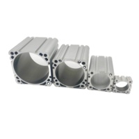 Cylindre DNC, raccord pneumatique à étanchéité élevée pour machines d'automatisation, aluminium anodisé 6063