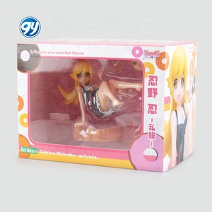 Figura de Anime de la Serie Monogatari, <span class=keywords><strong>Shinobu</strong></span> Oshino, Versión Donut, Escala 1/8, Edición Especial, Estatua con Vestido Negro, Manualidades de Plástico - Product Image 5