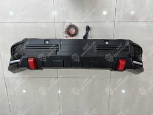 Parachoques delantero secundario negro para <span class=keywords><strong>Mitsubishi</strong></span> Triton <span class=keywords><strong>L200</strong></span> <span class=keywords><strong>2023</strong></span> 2024 con kit de carrocería de camión todoterreno ligero - Product Image 4