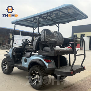 Navidad 4000W doble asiento eléctrico movilidad Scooter 4 ruedas ciudad con techo carros de Golf cómodo carrito de Golf - Product Image 4