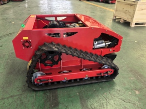 Robot tondeuse intelligent multifonctionnel à chenilles en caoutchouc, télécommandé, pour l'agriculture JQ-600B JQ-600B - Product Image 3