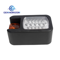 Genhorizon 4130000543 Conjunto de Faros Delanteros 4130000542 M10 Soporte de Tres Puntos Izquierdo y Derecho para Piezas de Cargadora de Ruedas Serie 50
