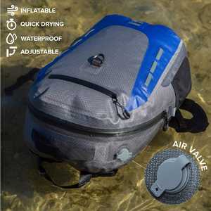 Nouveau produit : Sac à dos de sport 20L en TPU, étanche, avec fermeture éclair hermétique, pour voyages d'affaires, activités de plein air - Product Image 3