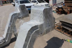 Sistema de transporte de chips Transportadores de chips de correa de bisagra de acero inoxidable para dispositivos de eliminación de chips de centro de mecanizado - Product Image 4