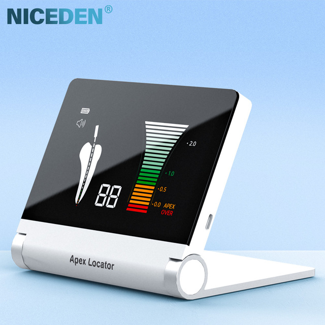 Dental Apex Locator Root Canal Length Tester Color Large Screen HD Gauge Portable Measuring Instrument