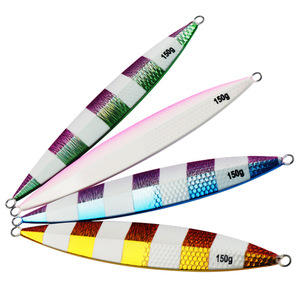 Señuelo de Pesca Jigging de 150g con Peso de Plomo, Señuelo Luminoso para Pesca de Lubina en Agua Salada, Lanzamiento a Larga Distancia - Product Image 1