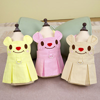 Ventes flash : Robes fines et anti-UV avec imprimé ours, accessoires pour animaux de compagnie, vêtements pour chats et chiens, luxe pour la collection printemps-été