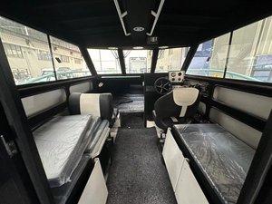 Catamarán de Aluminio de 25 pies con Motor Fuera de Borda de 300 hp, Barco de Pesca y Crucero con <span class=keywords><strong>Remolque</strong></span> para Buceo y Turismo Marítimo - Product Image 4