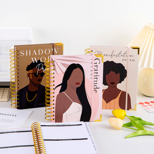 Agenda mensuel A5 personnalisé avec logo imprimé, carnet de notes relié, agenda d'événements et carnet à spirales - Product Image 3