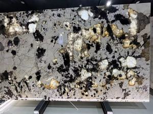 Dalles de quartz personnalisées de luxe en pierre de fond, dalles de quartz rétroéclairées, granit patagonia pour projet Viall - Product Image 4