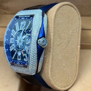 Precio al por mayor <span class=keywords><strong>Frank</strong></span> FM Watch Super 2824 Movimiento V45 Mecánico de alta calidad Caucho analógico Caja de acero inoxidable Resistente al agua - Product Image 4