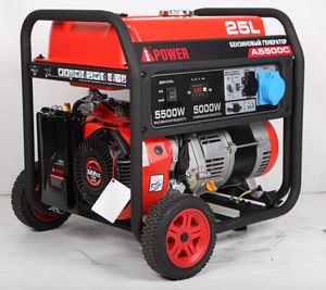 센시 파워 가솔린 발전기 5Kva 5Kw 단상 230V 240V 50Hz 전기 소형 휴대용 발전기 6Kva 6Kw - Product Image 1