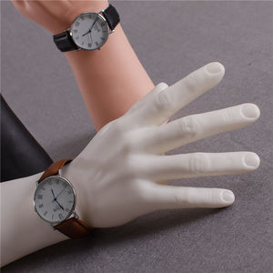 Đẹp Chất Lượng Nam Tay Khuôn Xem Đồ Trang Sức Nhựa Thủ Công Hiển Thị Đứng Vòng Vòng Đeo Tay Hiển Thị Đạo Cụ - Product Image 3