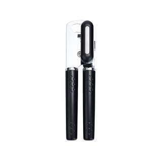 Multi Functional Can Opener Stainless Steel Black Handle Easy Open Bottle And Can Opener - Product Image 5