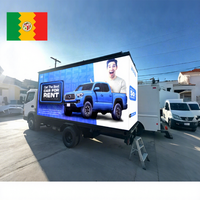 Canbest P4 4Mm 6500Nit a mené les camions mobiles extérieurs d'écran de visualisation 13Ft a mené le camion numérique d'écran sans couture