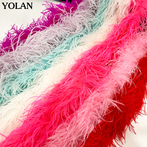 शानदार 8-10 सेमी ऑस्ट्रिक पंख बोए 6 प्लाई रंग और शादी पार्टी की सजावट के लिए प्राकृतिक पैटर्न - Product Image 5