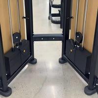 XOYOOU Máquina de Gimnasio Multifunción Comercial con Polea Ajustable y Cable de Acero para Entrenamiento de Fuerza en Casa