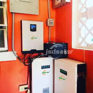 Custom 10kW Monocrystalline Silicon <b>Solar</b> Hybrid Home Energy System with MPPT Controller and Lithium Batteries - Product Image 6