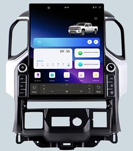 Lecteur DVD de voiture 16,2 pouces, <span class=keywords><strong>autoradio</strong></span> Android, écran tactile, navigation GPS, CarPlay pour Chevrolet Silverado 2019-2023 - Product Image 1