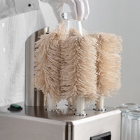 Polisseuse électrique commerciale CE pour verres à vin, polisseuse de tasses, machine à polir avec accessoire brosse