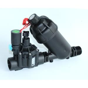 Válvula solenoide de filtro de riego automático Zanchen para control de agua en jardines con revestimiento de goma y flujo unidireccional - Product Image 3