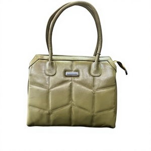 Bolso de Mano Casual de Cuero Genuino Marrón Natural, Estilo Europeo, Cierre de Cremallera, Correa Extraíble, OEM Personalizado, Gran Capacidad - Product Image 2