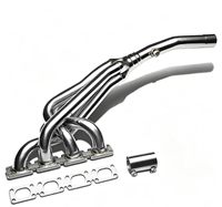 Collecteurs d'échappement en acier inoxydable poli, soudés TIG, à montage direct pour BMW E30 318I 89-91, E36 318IS 92-98 & 318TI Z3