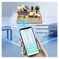 Kit de Aprendizaje de IoT para Agricultura Inteligente ESP32 con Control por Voz WiFi, Programación Gráfica Mixly y Scratch