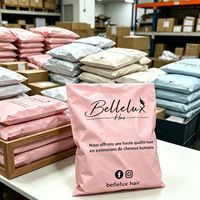 Sac de courrier personnalisé K21 ECO, nouvelle enveloppe d'expédition en plastique, emballage pour envoi postal, sac de courrier rose clair en polyéthylène pour vêtements