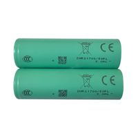 21700 50PL Grade a Sel Baterai Lithium Ion Silinder 3.6V 5000mAh 50A  Resistansi Internal Rendah untuk Skuter Listrik E-bike