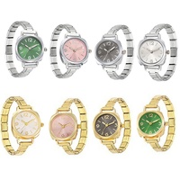 Montre Modulaire Unisexe pour Femme, Design Transfrontalier, Combinaison Non-Démontable DIY, Polyvalente, Simple, Quartz, Acier Inoxydable