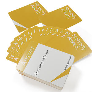 Fabricant de jeux de cartes de questions personnalisées avec boîte à rabat et base pour la communication en entreprise - Product Image 6