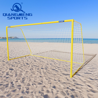 But de football de plage en aluminium pliable avec équipement de sport de football net 12Ft * 6Ft