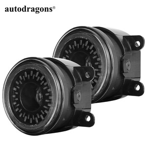 Feux antibrouillard LED bicolores 3,5 pouces 4 modes + feux de jour annulaires bicolores blanc jaune, projecteur antibrouillard rond HD à faisceau combiné, étanche IP67 - Product Image 3