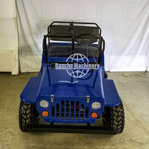 Mini-jeep 4x4 de style rétro personnalisé en usine, très demandé, pour adultes, voiture électrique, buggy de golf à essence pour les lieux de tournage - Product Image 1