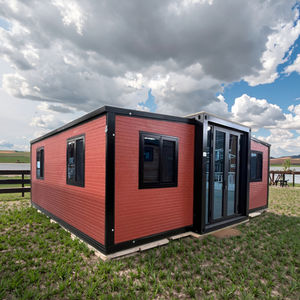 Préfabriqué extensible de luxe 2 chambres à coucher 20 PIEDS 40 PIEDS Panneau sandwich Conteneur Bureau Villa Petite Maison Résidentielle Salon Atelier - Product Image 3