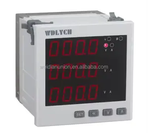 Custom Digital Single 3 Phase Voltage Voltmeter and Ammeter Current Ampere Instrument 2 3 in 1 Meter Price