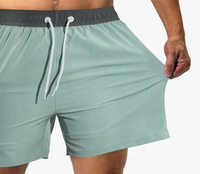 Shorts de bain unisexes personnalisés à séchage rapide pour le surf, le BJJ, le MMA, en polyester/nylon
