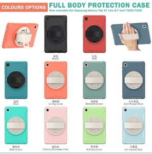 Étui de protection pour tablette avec support antichoc robuste pour <span class=keywords><strong>Samsung</strong></span> <span class=keywords><strong>Galaxy</strong></span> <span class=keywords><strong>Tab</strong></span> <span class=keywords><strong>A7</strong></span> 10.4 pouces 2020 T505 T500 T507 - Product Image 6