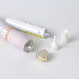Tubo suave de aluminio puro de gama alta para tubos vacíos cosméticos para el cuidado de la piel - Product Image 3