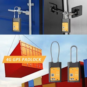 Thông minh GPS điện tử padlocks container seal <span class=keywords><strong>Tracker</strong></span> cho xe tải theo dõi thiết bị kỹ thuật số An Ninh con dấu khóa - Product Image 6