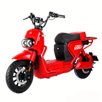Moto électrique 8000W 60V avec batterie au plomb-acide, cadre en acier au carbone, frein à disque, écran LCD, capacité de charge de 150 kg