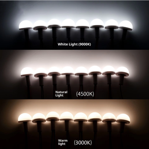 12 ampoules LED modernes pour miroir <span class=keywords><strong>de</strong></span> maquillage avec contrôle tactile USB, intensité réglable, indice <span class=keywords><strong>de</strong></span> protection IP33, lampe murale pour <span class=keywords><strong>salle</strong></span> <span class=keywords><strong>de</strong></span> <span class=keywords><strong>bain</strong></span> et coiffeuse - Product Image 5