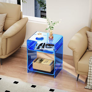 Giradischi in vinile con corpo trasparente in acrilico, scatola magnetica mobile, braccio tonale regolabile, accesso BT RCA Ottico - Product Image 1