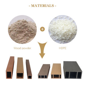 Thân thiện với môi thành phần ngoài trời và trong nhà WPC ống/WPC cột cho lan can/WPC gỗ ống cho bên ngoài - Product Image 3