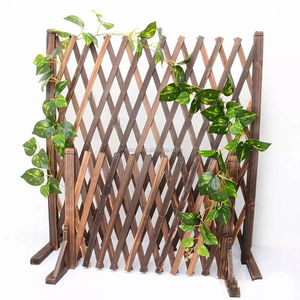 OEM Décoration de clôture de jardin <span class=keywords><strong>Panneau</strong></span> de clôture extensible en <span class=keywords><strong>bois</strong></span> pour café maison cour jardin <span class=keywords><strong>plante</strong></span> escalade treillis cloison décorative - Product Image 2